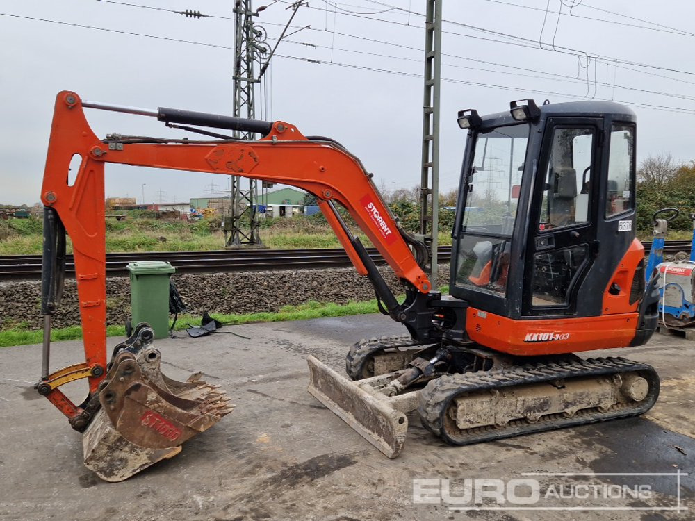 2014 Kubota KX101-3 A3 - Mini excavator: picture 1 2014 Kubota KX101-3 A3 - Mini excavator: picture 1