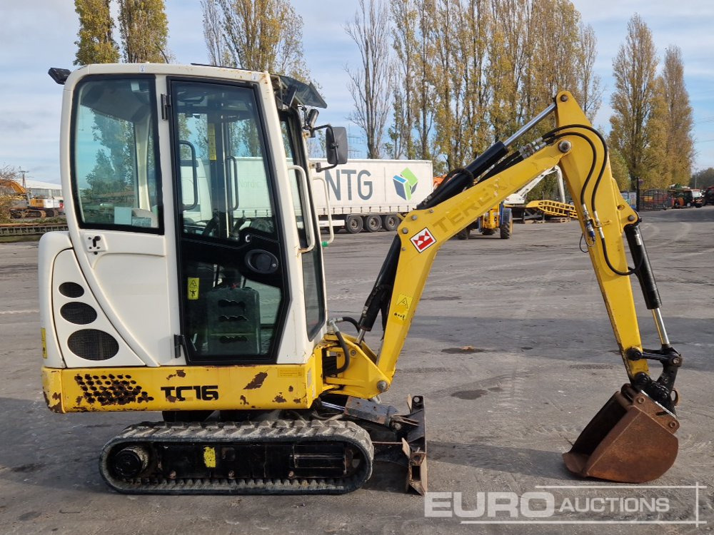2014 Terex TC16 - Mini excavator: picture 5 2014 Terex TC16 - Mini excavator: picture 5
