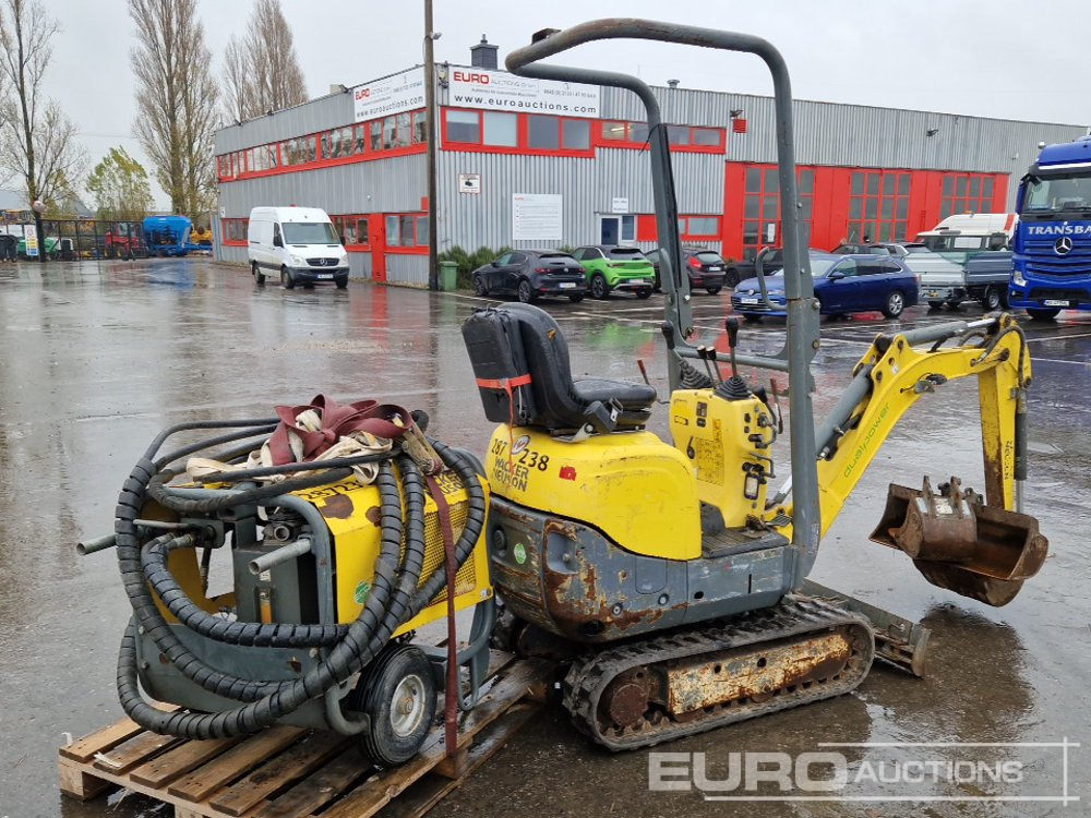 2014 Wacker Neuson 803 - Mini excavator: picture 4 2014 Wacker Neuson 803 - Mini excavator: picture 4