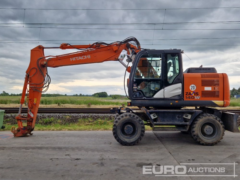 2016 Hitachi ZX140W-5 - Wheel excavator: picture 2 2016 Hitachi ZX140W-5 - Wheel excavator: picture 2
