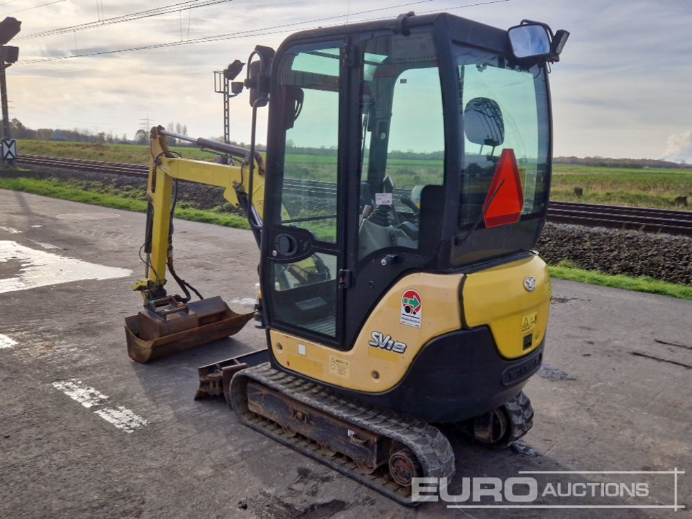 2016 Yanmar SV18 - Mini excavator: picture 3 2016 Yanmar SV18 - Mini excavator: picture 3