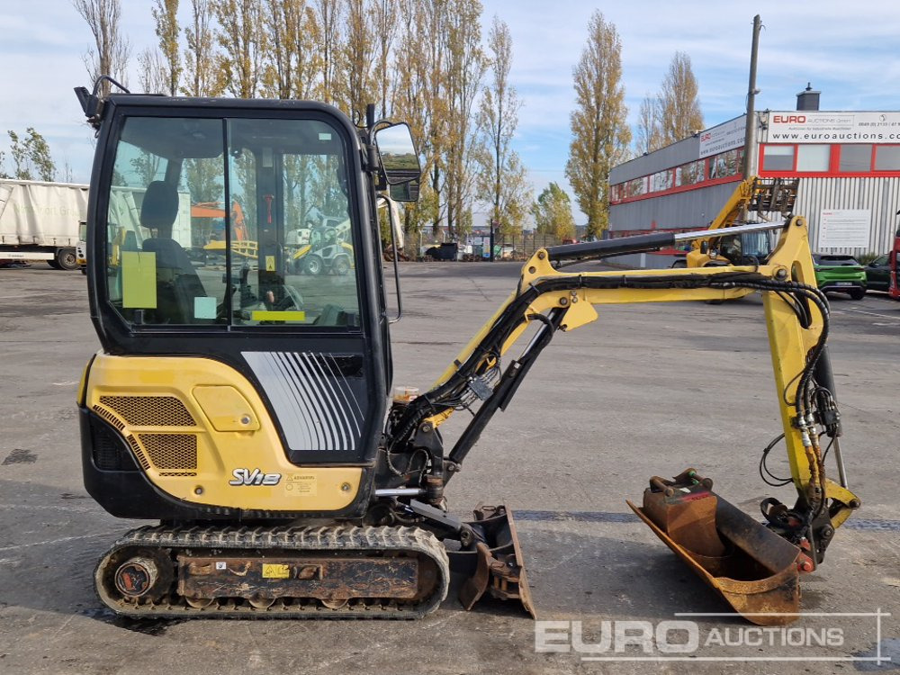 2016 Yanmar SV18 - Mini excavator: picture 5 2016 Yanmar SV18 - Mini excavator: picture 5