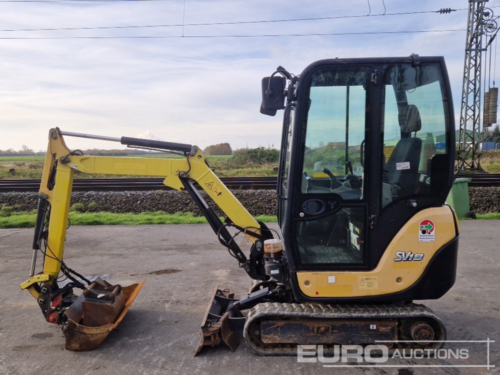2016 Yanmar SV18 - Mini excavator: picture 2 2016 Yanmar SV18 - Mini excavator: picture 2