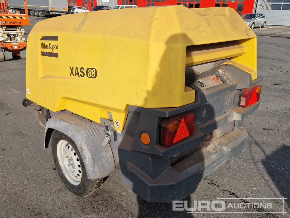 2017 Atlas Copco XAS88 180CFM - Air compressor: picture 2 2017 Atlas Copco XAS88 180CFM - Air compressor: picture 2