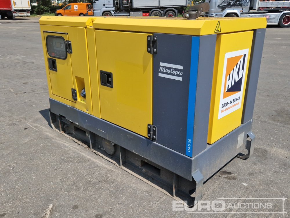 2018 Atlas Copco QAS 20 - Generator set: picture 3 2018 Atlas Copco QAS 20 - Generator set: picture 3