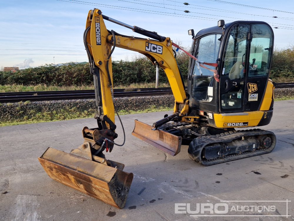 2018 JCB 8026 - Mini excavator: picture 1 2018 JCB 8026 - Mini excavator: picture 1
