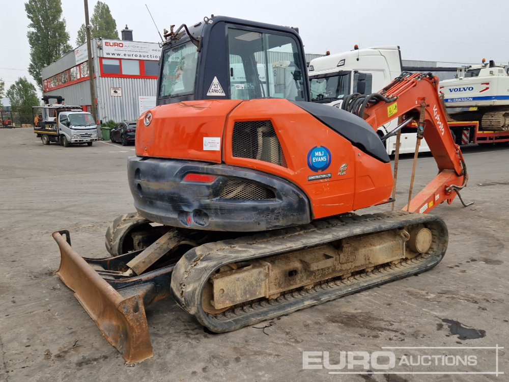 2018 Kubota KX080-4A - Mini excavator: picture 5 2018 Kubota KX080-4A - Mini excavator: picture 5