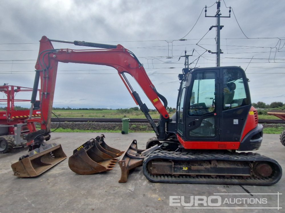2018 Kubota KX080-4A - Mini excavator: picture 2 2018 Kubota KX080-4A - Mini excavator: picture 2