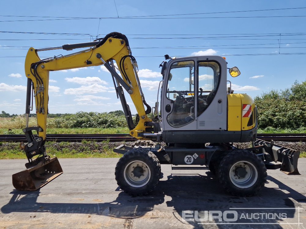 2019 Wacker Neuson EW100 - Wheel excavator: picture 2 2019 Wacker Neuson EW100 - Wheel excavator: picture 2