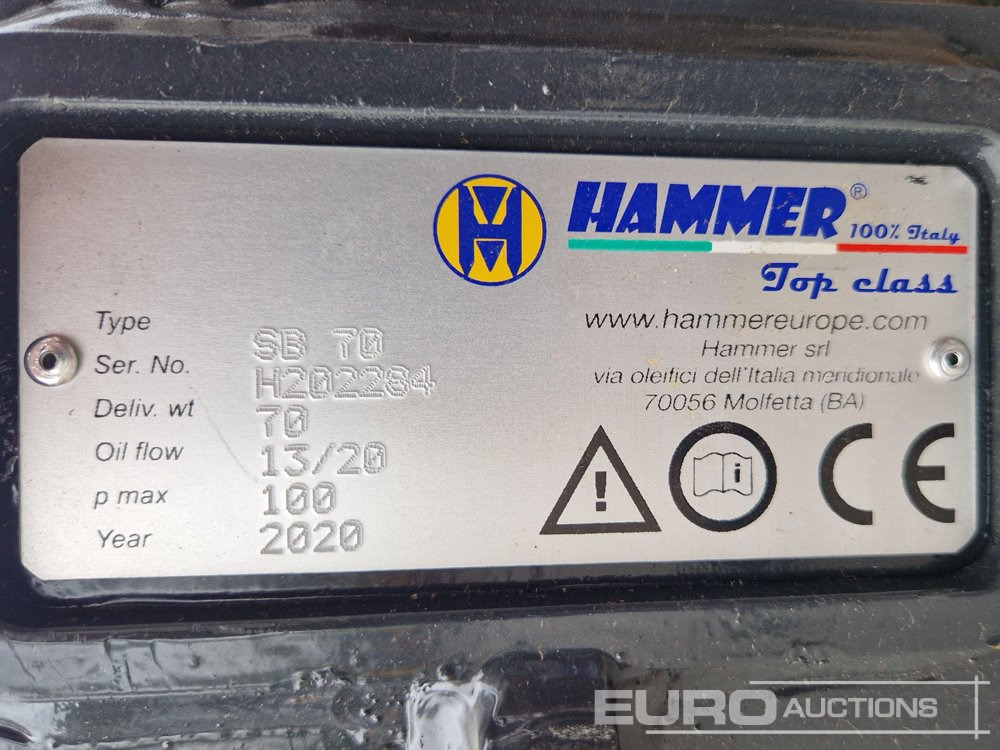 Hydraulic hammer 2020 Hammer SB70: picture 9