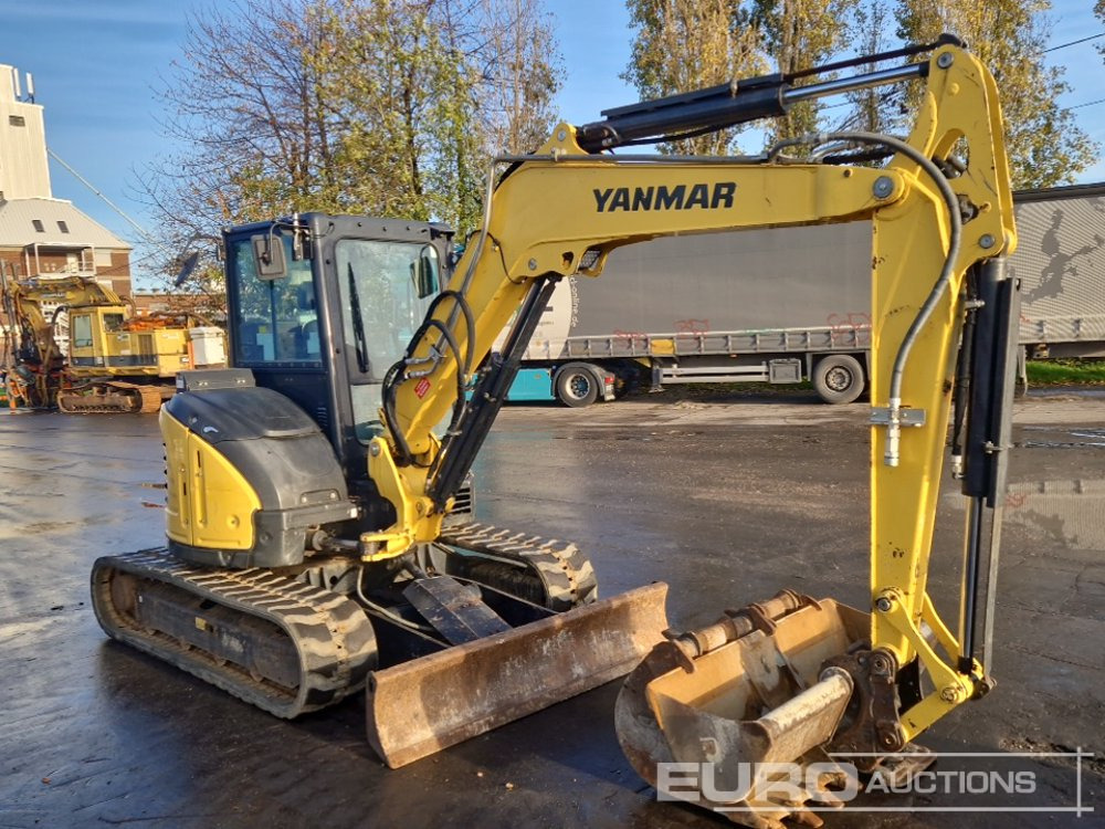 Mini excavator 2020 Yanmar ViO57-6A: picture 6