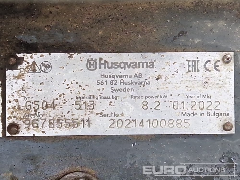 Asphalt machine 2022 Husqvarna LG504: picture 11