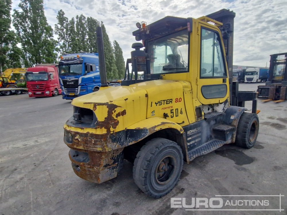2022 Hyster H8.0FT9 - Forklift: picture 5 2022 Hyster H8.0FT9 - Forklift: picture 5