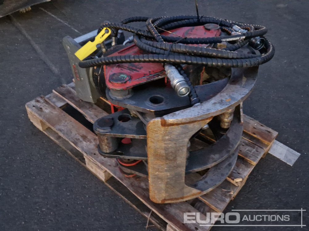 2020 Thumm HG08 Hydraulic Rotating Wood Grapple - Attachment for Excavator: picture 4 2020 Thumm HG08 Hydraulic Rotating Wood Grapple - Attachment for Excavator: picture 4