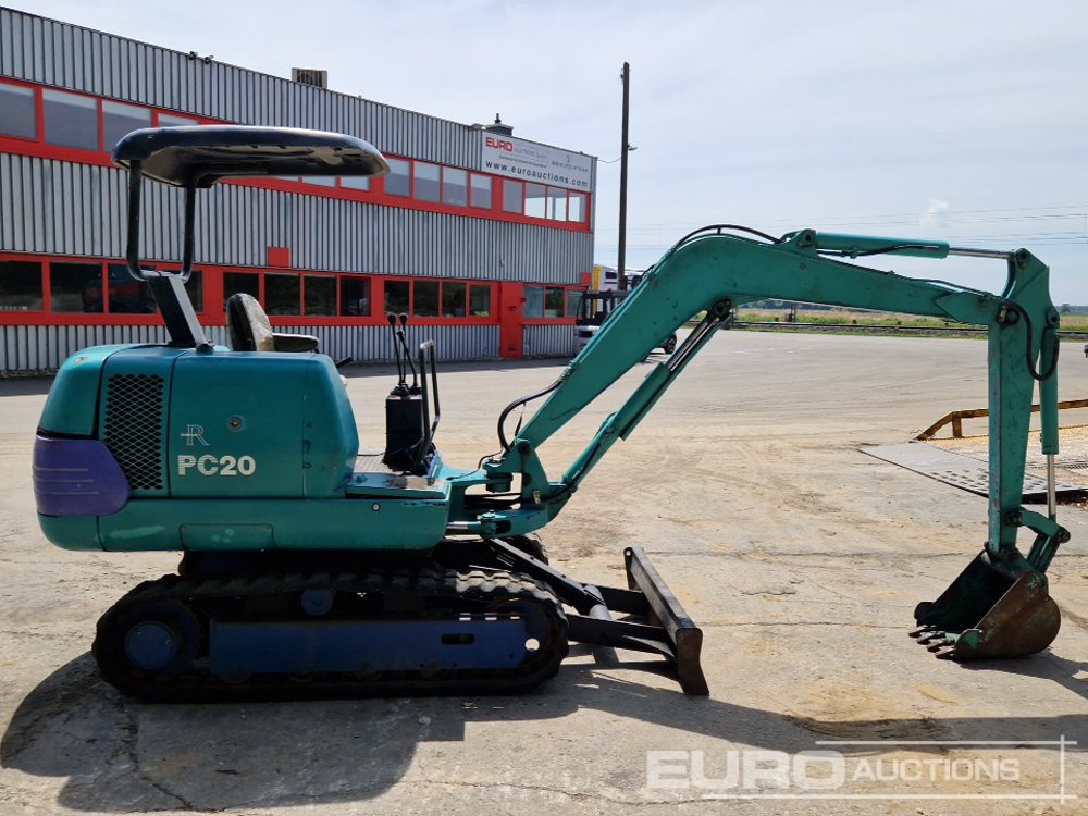 Mini excavator Komatsu PC20-7: picture 6