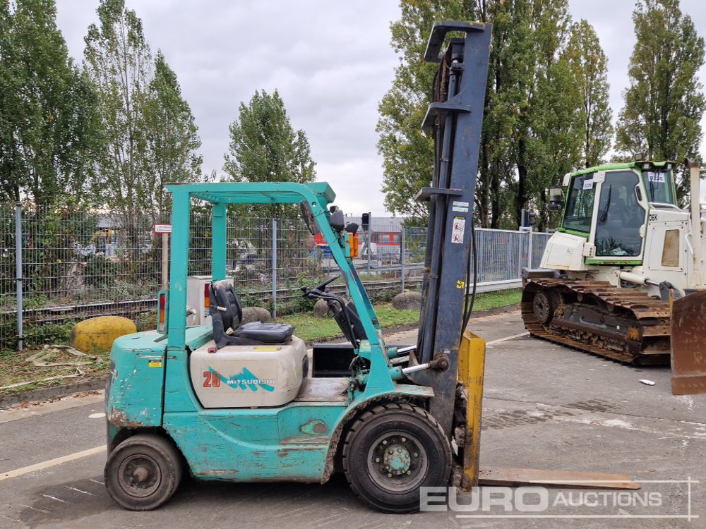 Mitsubishi FD20 - Forklift: picture 5 Mitsubishi FD20 - Forklift: picture 5