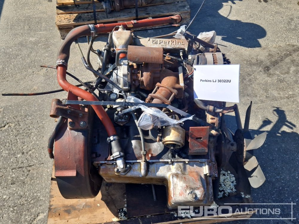 Engine Perkins 4 Cylinder LJ303224 Diesel Engine: picture 6