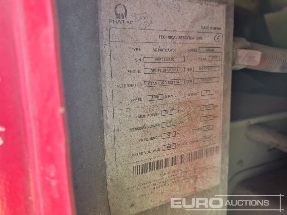 Generator set Pramac GBL40: picture 15