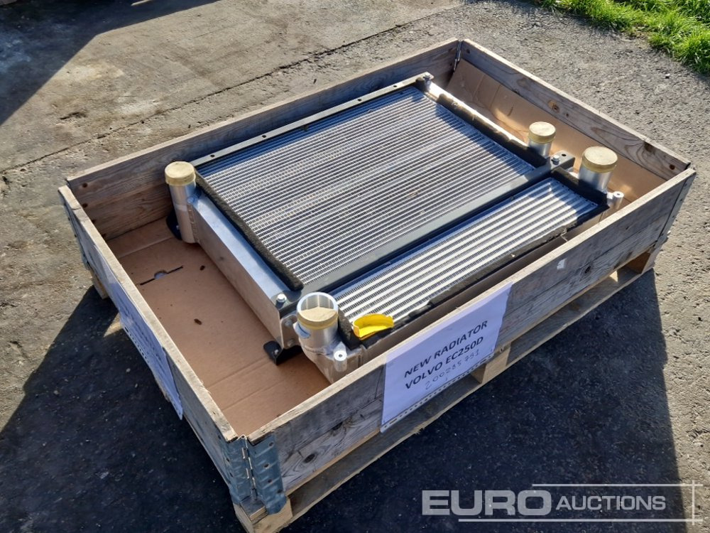 Unused Radiator to suit Volvo EC250D - Spare parts: picture 1 Unused Radiator to suit Volvo EC250D - Spare parts: picture 1