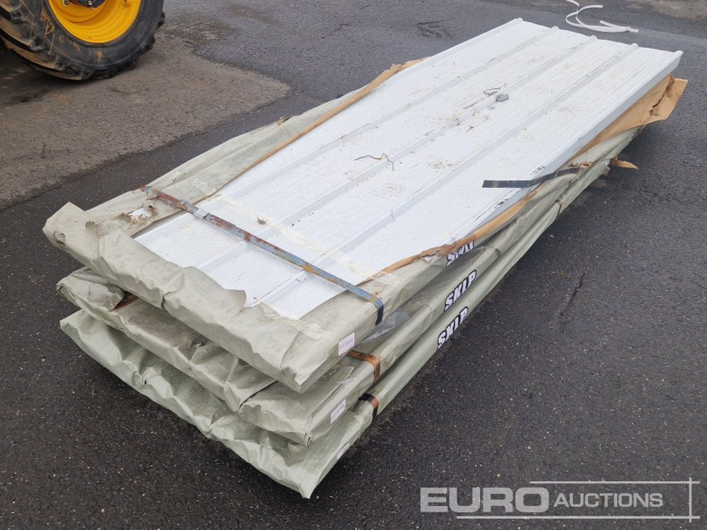 Unused 2025 Galvalume Steel Siding Roofing Sheets (300 of) - Construction container: picture 2 Unused 2025 Galvalume Steel Siding Roofing Sheets (300 of) - Construction container: picture 2