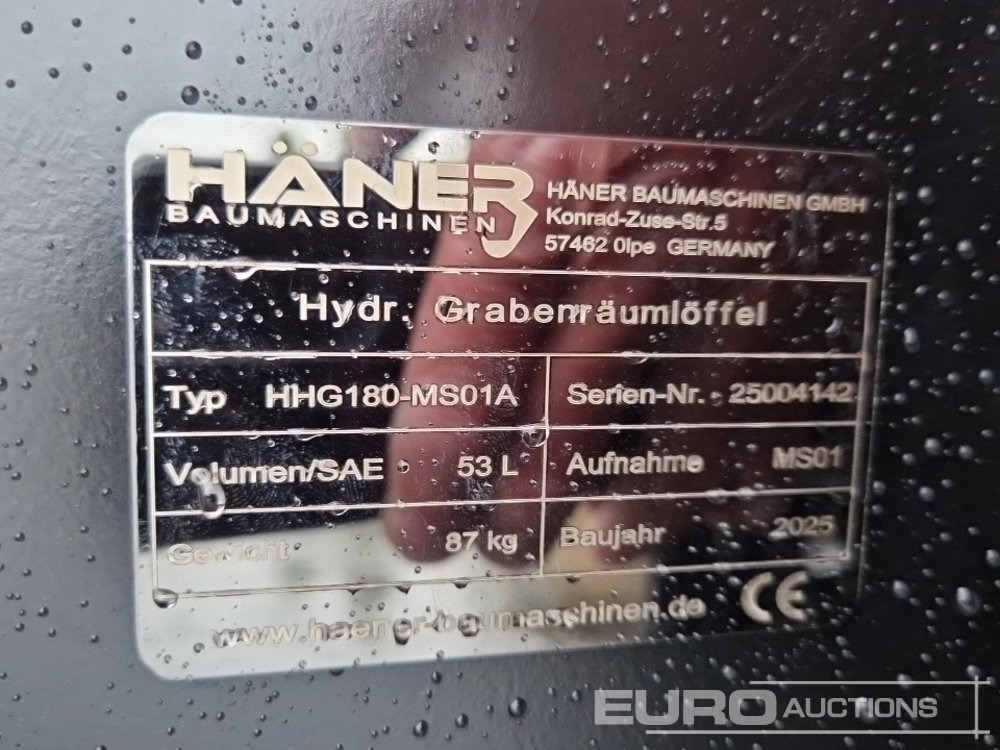 New Bucket Unused 2025 Häner HHG180-MS01A: picture 6