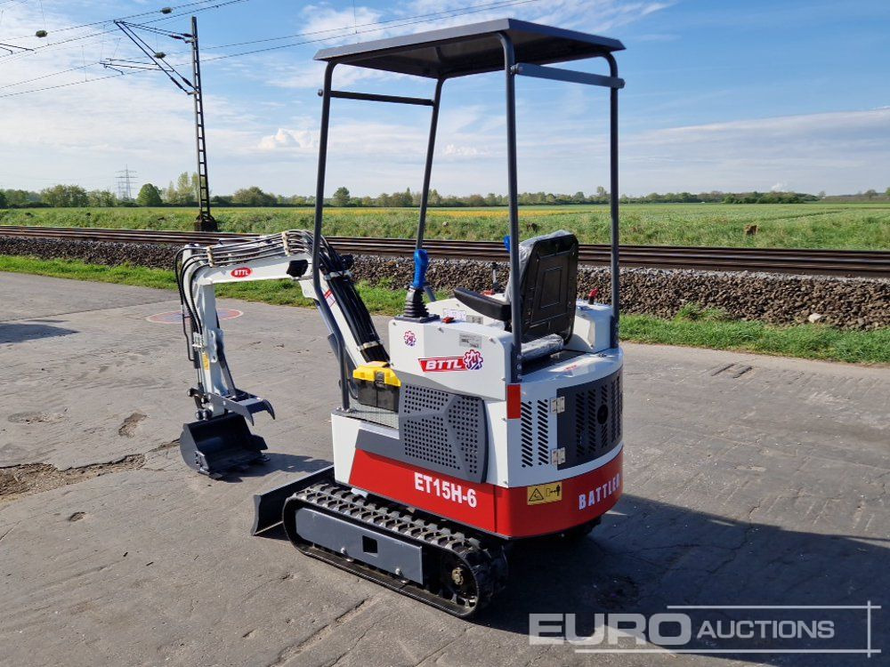 Unused 2025 Toft BTTL15H-6 - Mini excavator: picture 3 Unused 2025 Toft BTTL15H-6 - Mini excavator: picture 3