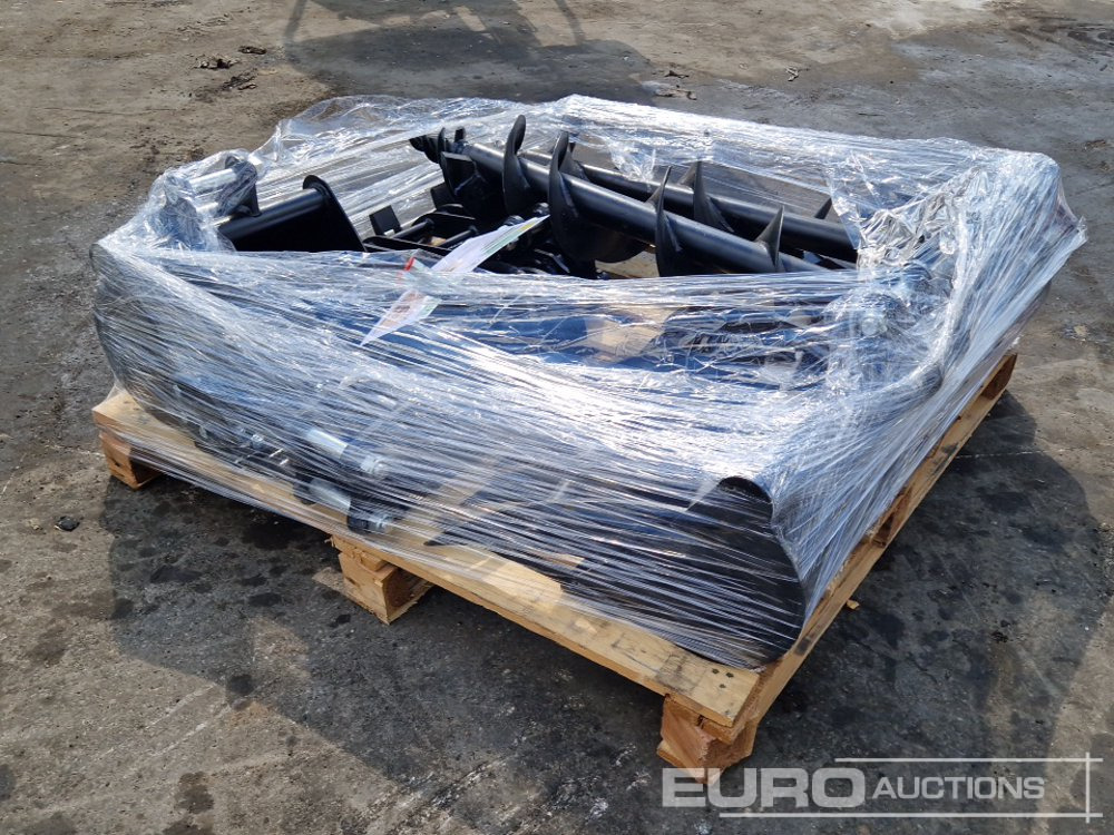 Unused 2025 XY QTY (9 of), 200mm Bucket, 400mm Bucket, 800mm Bucket, Rake, Tiller, Wood Grabber, 200mm Auger, 300 Drill Rod, QH, To Suit 0.8-1.7 Ton Excavators - Bucket: picture 3 Unused 2025 XY QTY (9 of), 200mm Bucket, 400mm Bucket, 800mm Bucket, Rake, Tiller, Wood Grabber, 200mm Auger, 300 Drill Rod, QH, To Suit 0.8-1.7 Ton Excavators - Bucket: picture 3