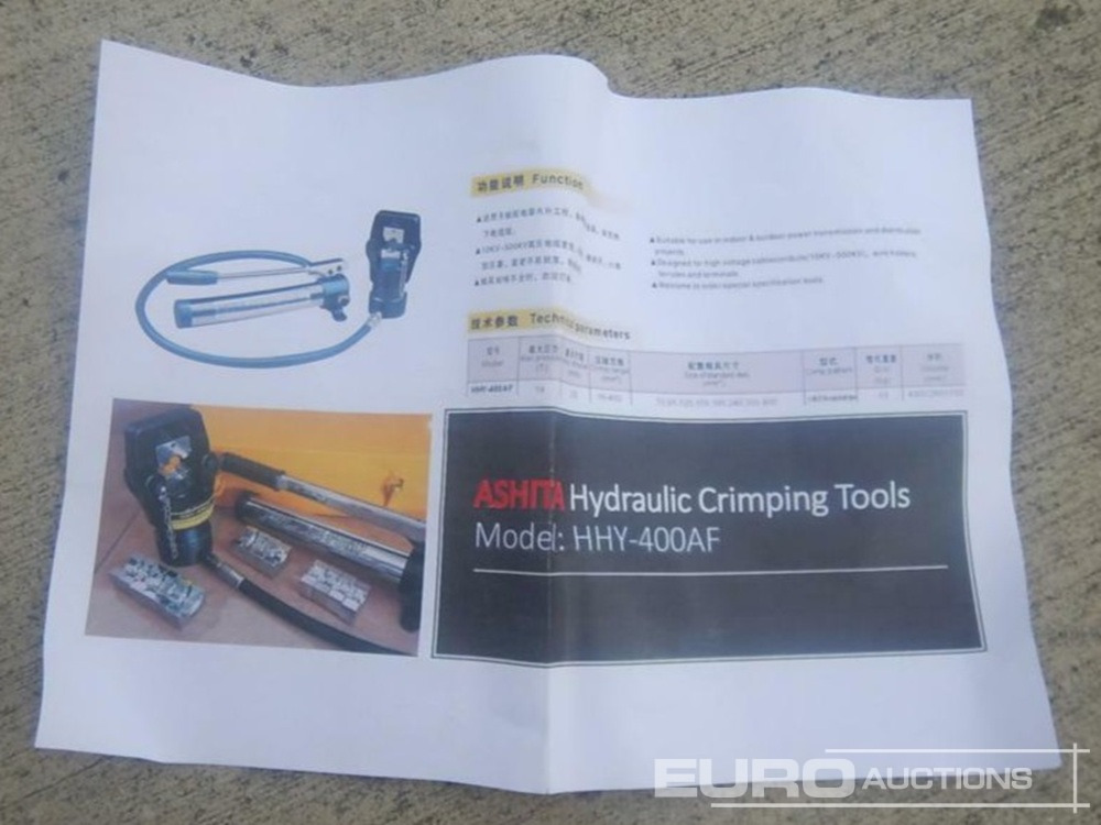 Unused Ashita HHY-400AF - Construction equipment: picture 5 Unused Ashita HHY-400AF - Construction equipment: picture 5