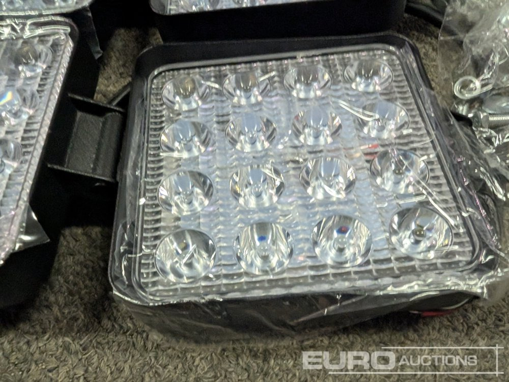Construction equipment Unused LED Work Lights, 48w, 12V/24V, Adjustable Bracket, IP67 Waterproof, 6000k White (10 of): picture 11