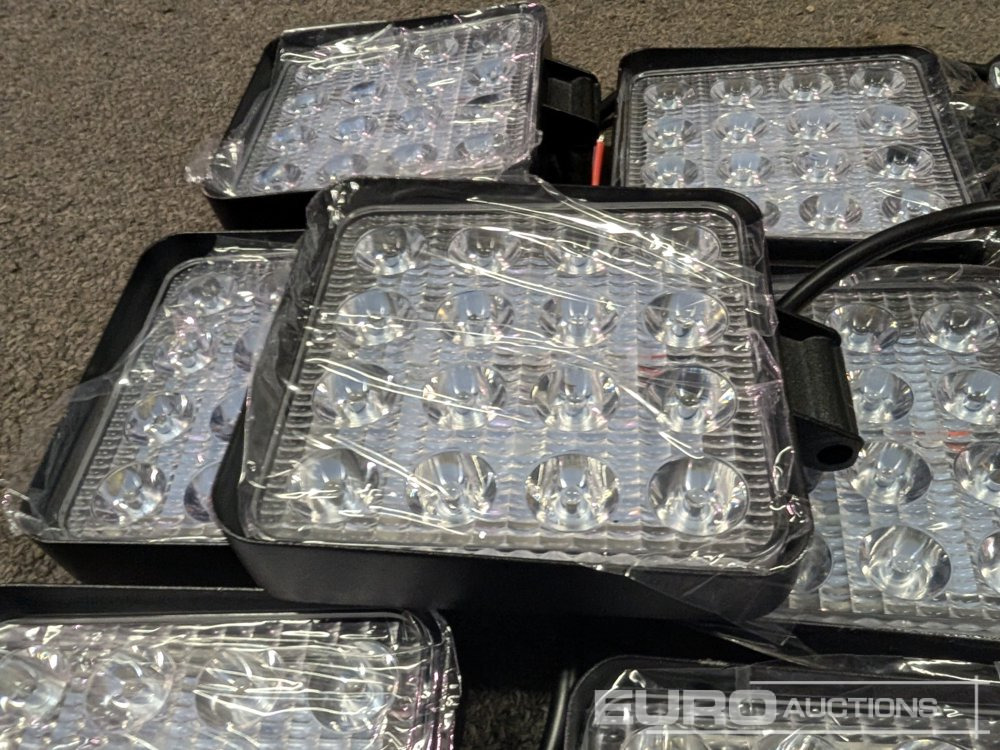 Construction equipment Unused LED Work Lights, 48w, 12V/24V, Adjustable Bracket, IP67 Waterproof, 6000k White (10 of): picture 10