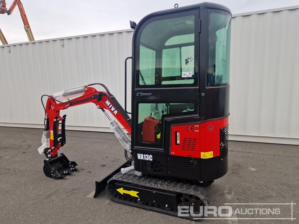 Unused Miva VA13C - Mini excavator: picture 3 Unused Miva VA13C - Mini excavator: picture 3