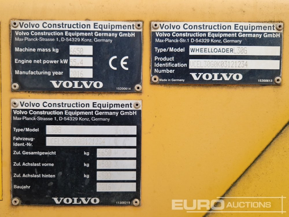 Wheel loader Unused Volvo L30G: picture 30