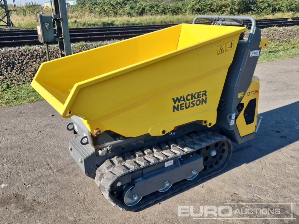 Unused Wacker Neuson DT05 - Crawler dumper: picture 1 Unused Wacker Neuson DT05 - Crawler dumper: picture 1