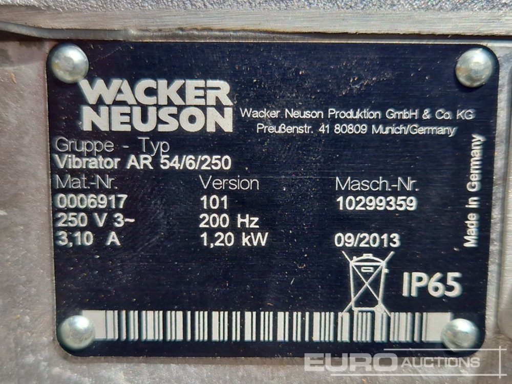 Asphalt machine Wacker Neuson AR54/6/250: picture 8