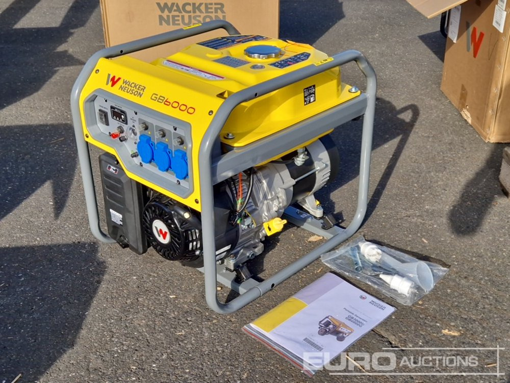 Wacker Neuson GB6000 Generator - Generator set: picture 1 Wacker Neuson GB6000 Generator - Generator set: picture 1