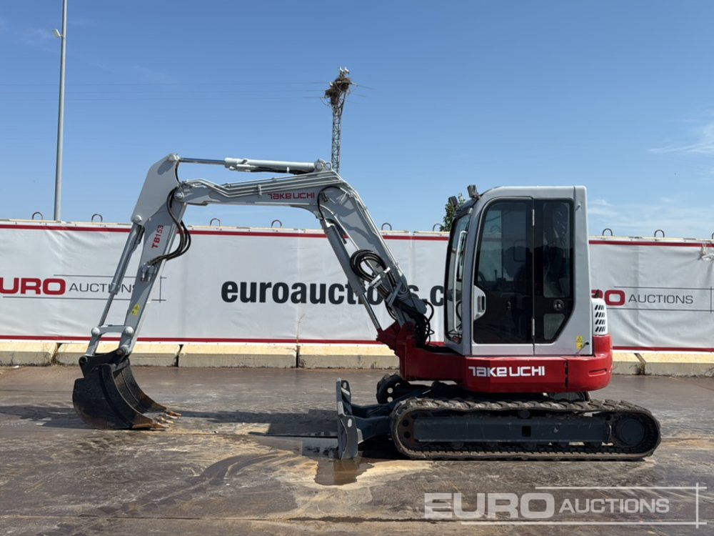 2015 Takeuchi TB153FR - Mini excavator: picture 2 2015 Takeuchi TB153FR - Mini excavator: picture 2