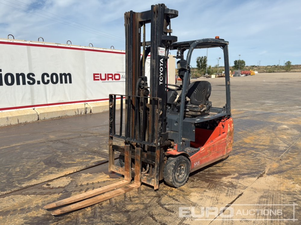 2015 Toyota 8FBET18 - Electric forklift: picture 1 2015 Toyota 8FBET18 - Electric forklift: picture 1