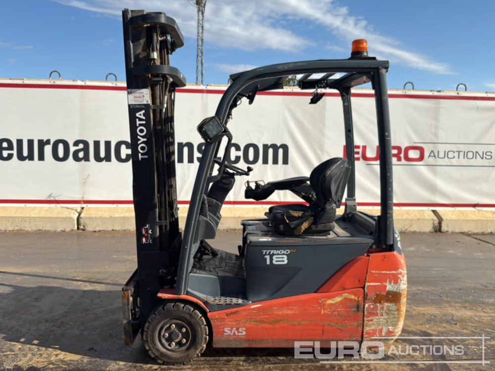 2015 Toyota 8FBET18 - Electric forklift: picture 2 2015 Toyota 8FBET18 - Electric forklift: picture 2