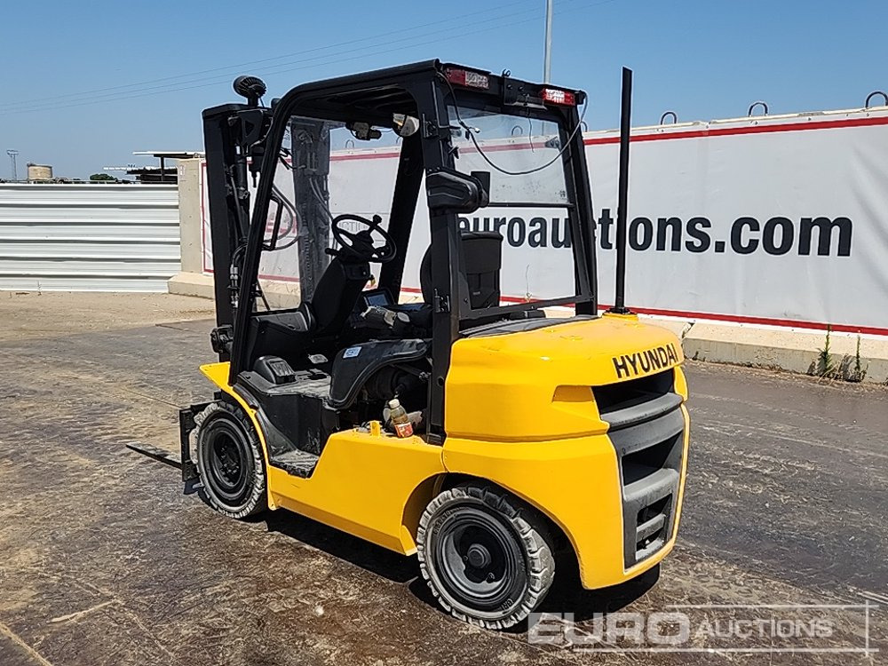 2018 Hyundai 25D-9E - Forklift: picture 3 2018 Hyundai 25D-9E - Forklift: picture 3