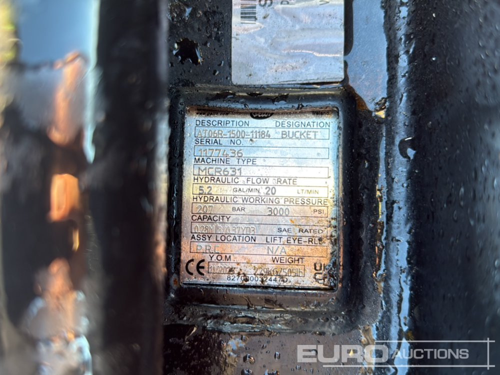 2023 Geith AT06R-1500-11184 - Bucket: picture 5 2023 Geith AT06R-1500-11184 - Bucket: picture 5