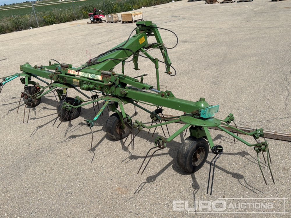 Stoll Speed 580 Hydro Rotating Hay Rake Attachment to suit Tractor - Agricultural machinery: picture 3 Stoll Speed 580 Hydro Rotating Hay Rake Attachment to suit Tractor - Agricultural machinery: picture 3
