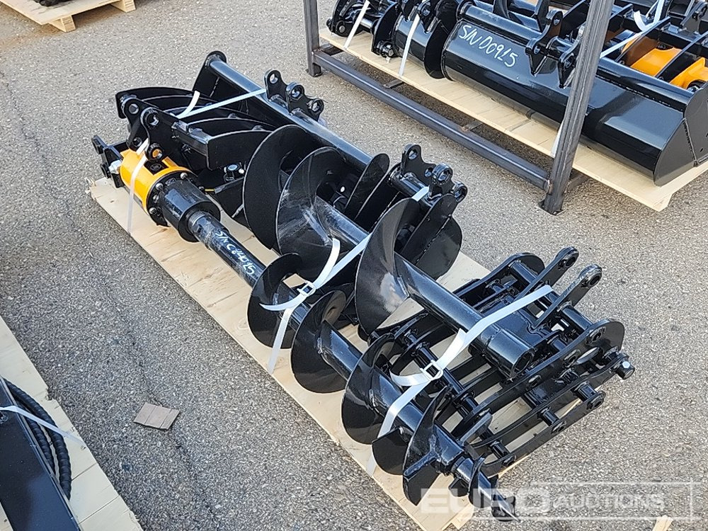Unused 2025 Captok QTY (8 of) Rake, Ripper, Graber,12" Auger, 16" Auger, 8" Narrow bucket, 24" Bucekt, 32" Bucket tuit Excavator - Attachment for Excavator: picture 5 Unused 2025 Captok QTY (8 of) Rake, Ripper, Graber,12" Auger, 16" Auger, 8" Narrow bucket, 24" Bucekt, 32" Bucket tuit Excavator - Attachment for Excavator: picture 5