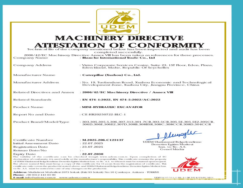 CAT 306 - Mini excavator: picture 1 CAT 306 - Mini excavator: picture 1