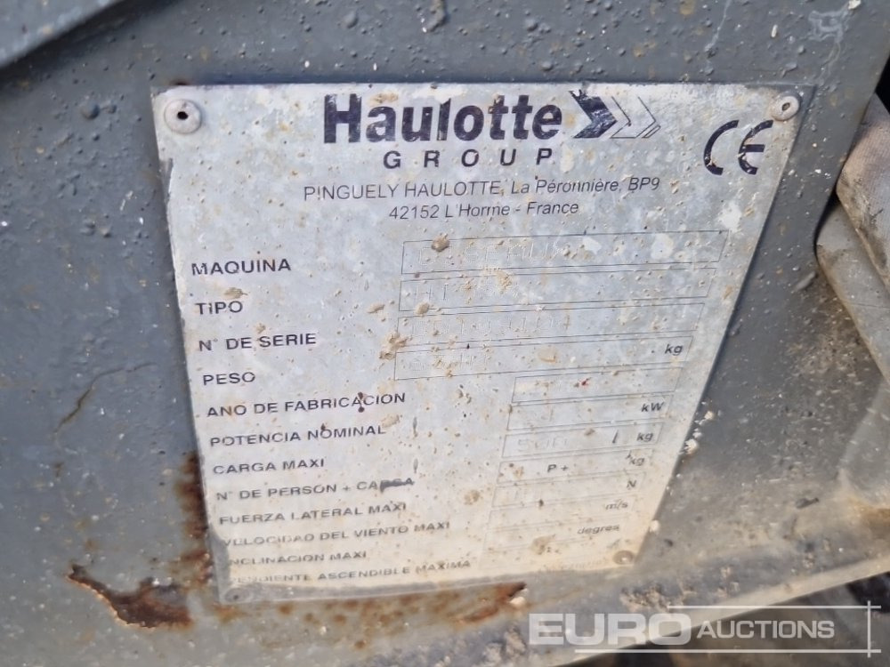 Aerial platform Haulotte H15SX: picture 25