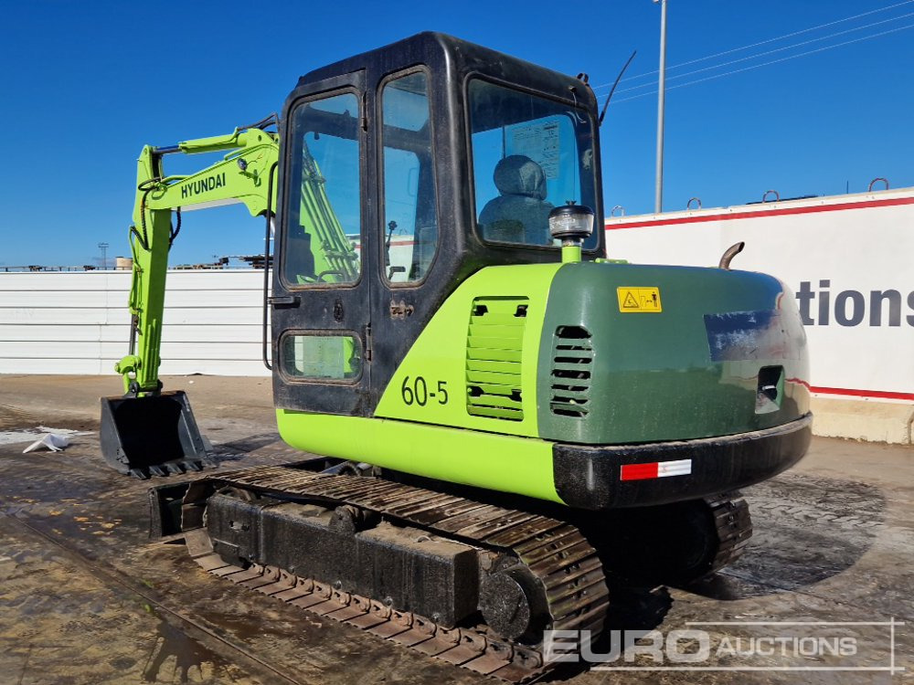 Hyundai ROBEX60-5 - Mini excavator: picture 3 Hyundai ROBEX60-5 - Mini excavator: picture 3