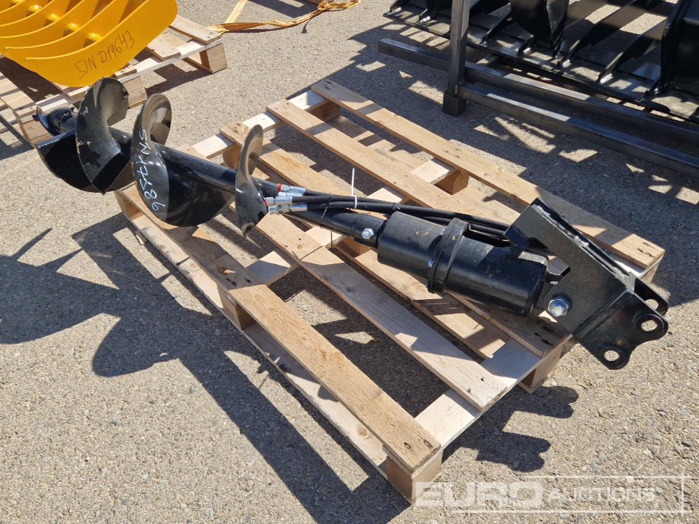 Unused 2025 Captok Auger to suit 1-2 Ton Excavator / Ahoyador para Excavadora 1-2 Toneladas - Auger: picture 1 Unused 2025 Captok Auger to suit 1-2 Ton Excavator / Ahoyador para Excavadora 1-2 Toneladas - Auger: picture 1