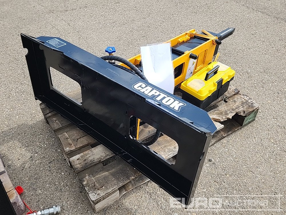 Unused 2025 Captok CK-P680 - Hydraulic hammer for Skid steer loader: picture 4 Unused 2025 Captok CK-P680 - Hydraulic hammer for Skid steer loader: picture 4