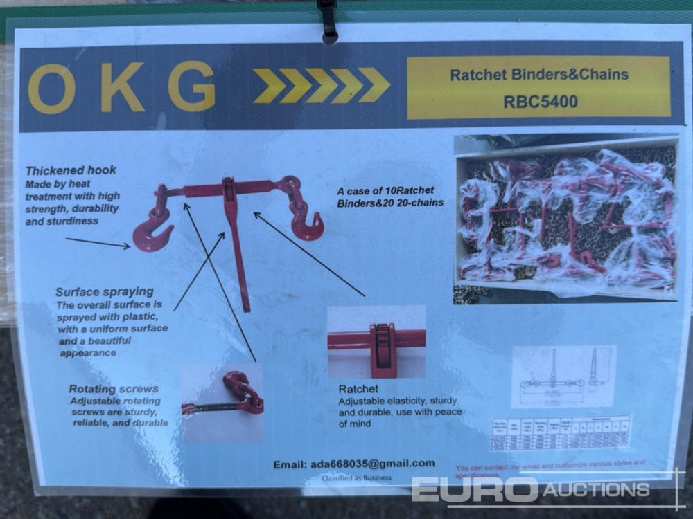 Workshop equipment Unused 2025 OKG HP-RBC5400: picture 8