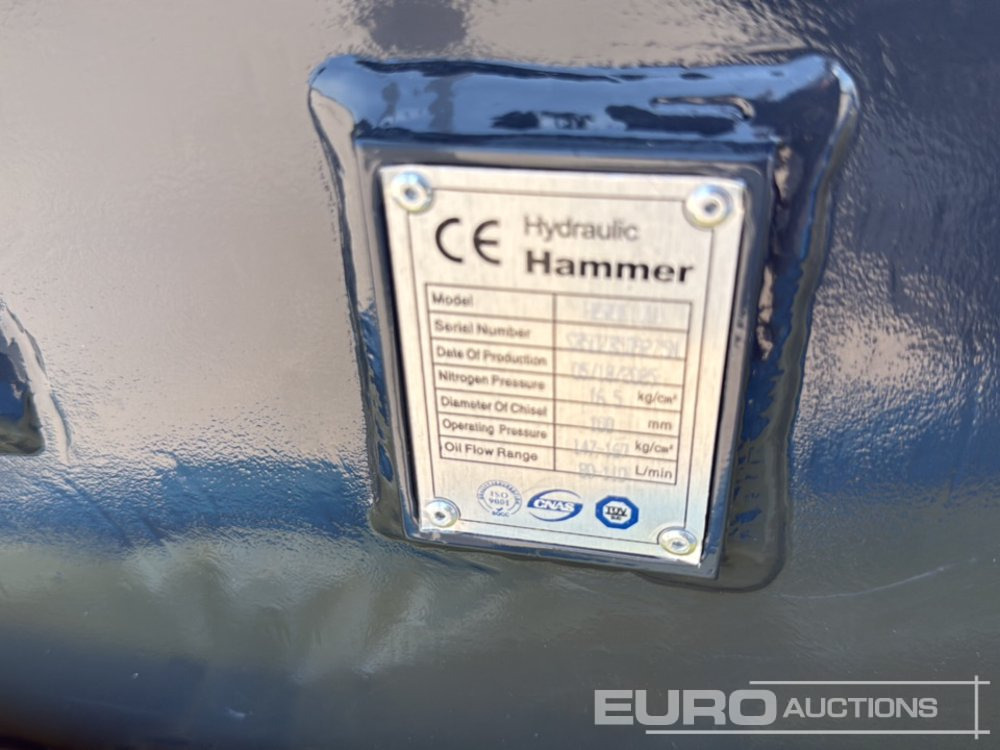 Unused 2025 Sailing 100 - Hydraulic hammer: picture 5 Unused 2025 Sailing 100 - Hydraulic hammer: picture 5
