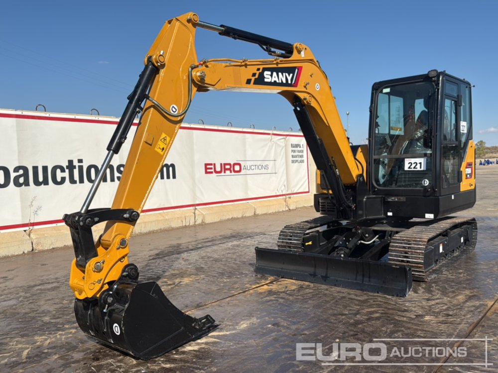 Unused 2025 Sany SY55U - Mini excavator: picture 1 Unused 2025 Sany SY55U - Mini excavator: picture 1